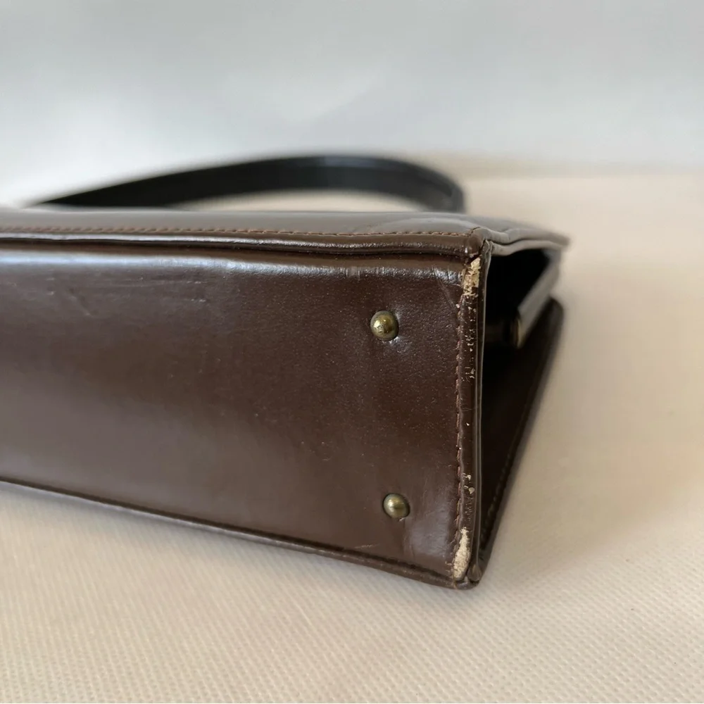 Vintage Palizzio Brown Retro Pocketbook